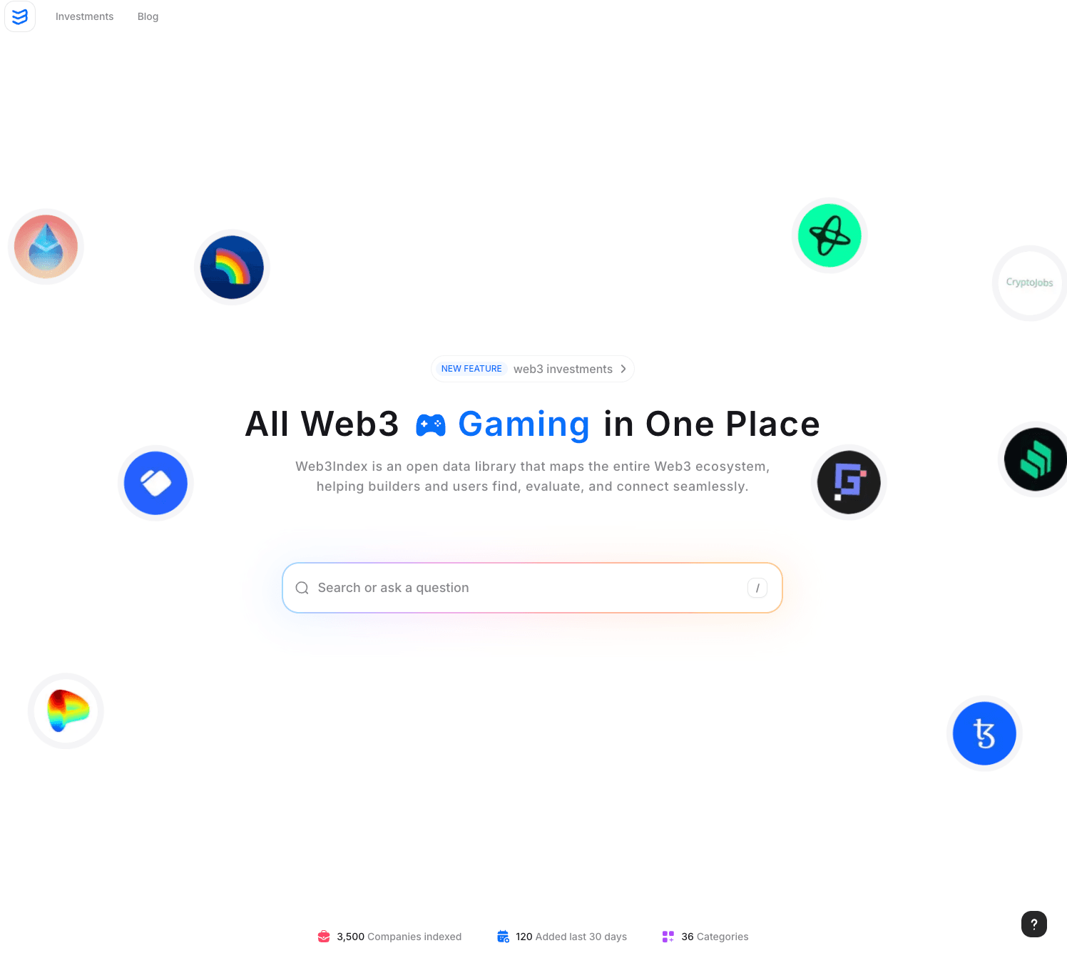 Web3Index screenshot 1