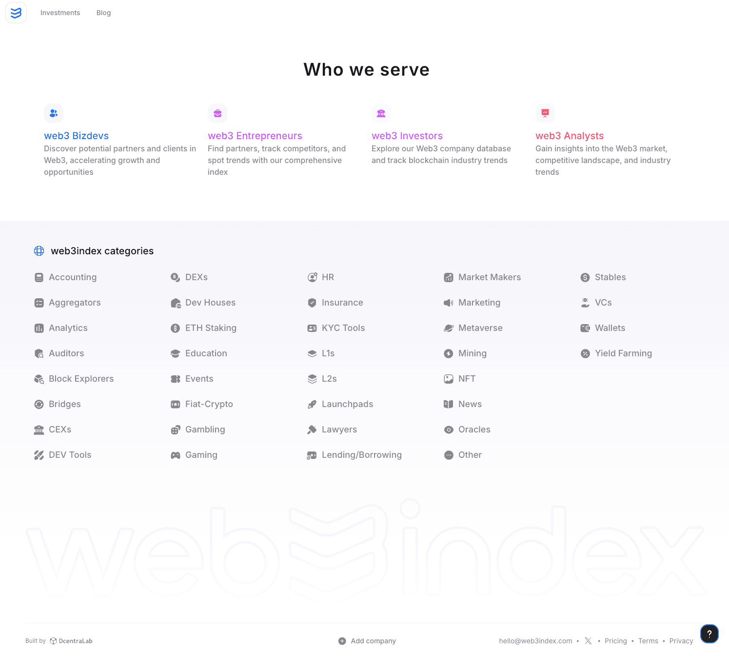 Web3Index screenshot 3