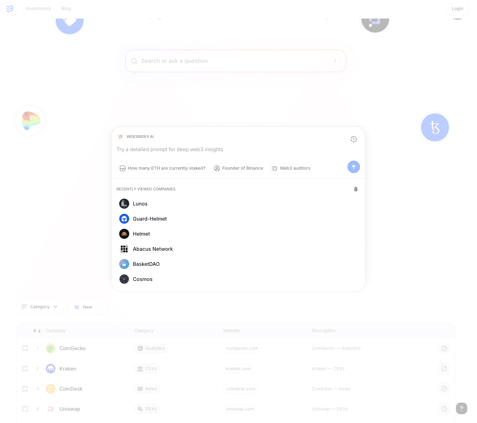 Web3Index screenshot 4